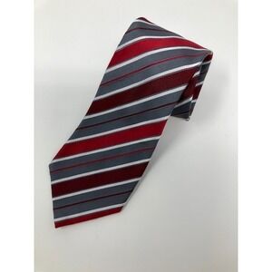 Geoffrey Beene Silk Stripe tie 3.5x 58 -59